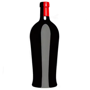 Alcohol Bottle Silhouette PNG Gtn58 PNG