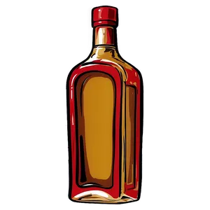 Alcohol Bottle Sketch PNG 51 PNG