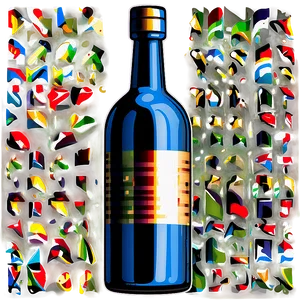 Alcohol Bottle Vector PNG Ovm16 PNG
