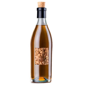 Alcohol Bottle With Cork Png 06122024 PNG image