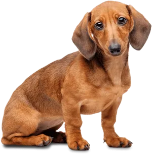 Alert Dachshund Pose