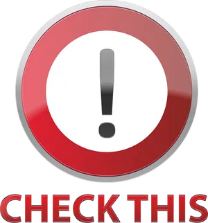 Alert Exclamation Button Graphic PNG image