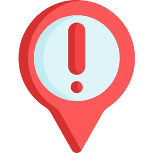 Alert Icon Red Exclamation Mark PNG image