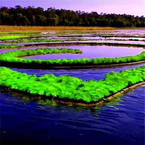 Algae Cultivation Pond PNG Ijt65