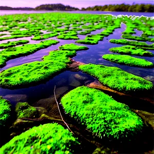 Algae Environmental Impact PNG Kms