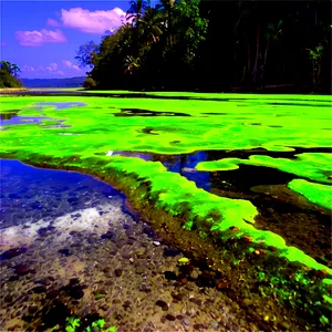 Algae In Nature Reserve PNG Nnw