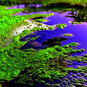 Algae In Pond PNG 06212024
