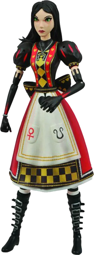 Alicein Wonderland Character Design PNG image