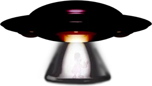 Alien Abduction U F O Illustration
