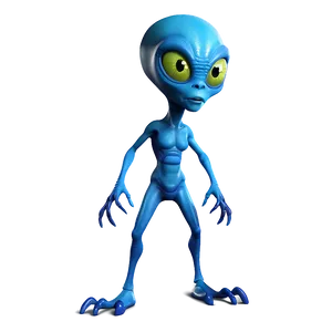 Alien Cartoon Character Design Png 06282024 PNG image