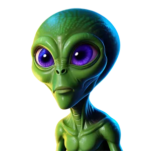 Alien Cartoon Clipart Png 06282024 PNG image