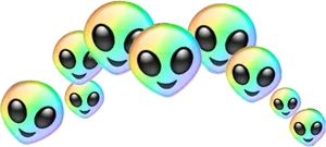 Alien_ Emoji_ Cascade PNG image