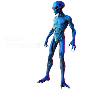 Alien Invader PNG 34