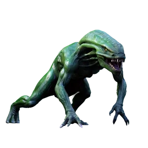 Alien Monster Encounter PNG 05232024