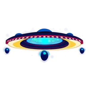 Alien Spaceship PNG 05042024