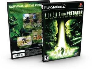 Aliens Versus Predator Extinction P S2 Game PNG image