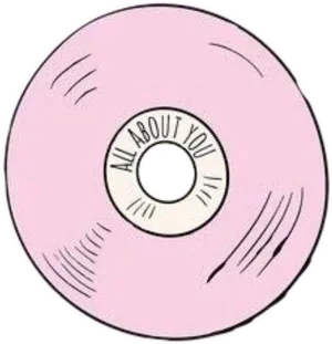 All About You Vinyl Record PNG image