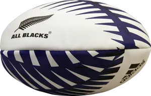 All Blacks Rugby Ball Adidas PNG image