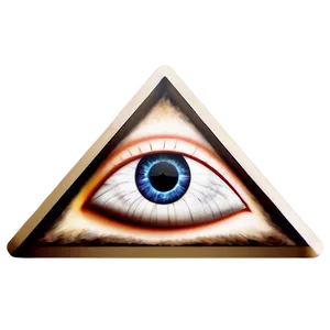 All Seeing Eye Mythological Icon PNG 91