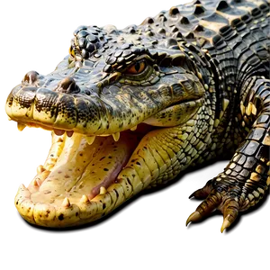 Alligator Basking PNG Uxk73 PNG