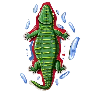 Alligator In Mud PNG 35 PNG