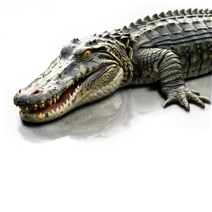 Alligator In Swamp PNG Gaj67 PNG