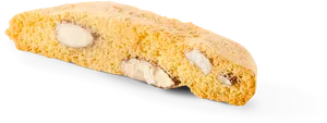 Almond Biscotti Isolated PNG image