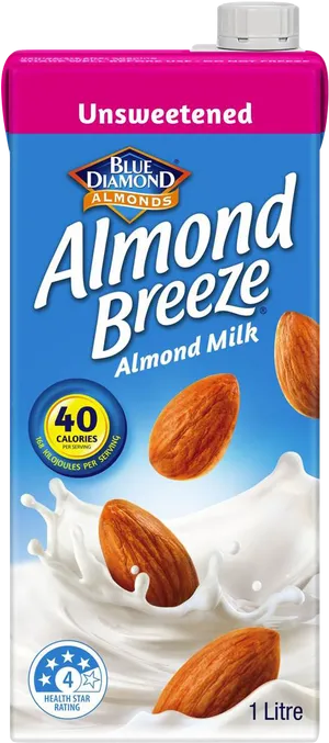 Almond Breeze Unsweetened Almond Milk1 L