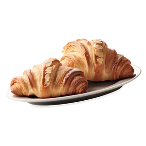 Almond Croissant Breakfast PNG Sef46 PNG