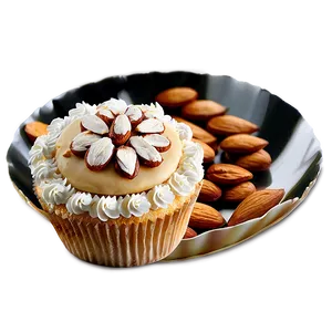 Almond Cupcakes PNG Ueq47 PNG