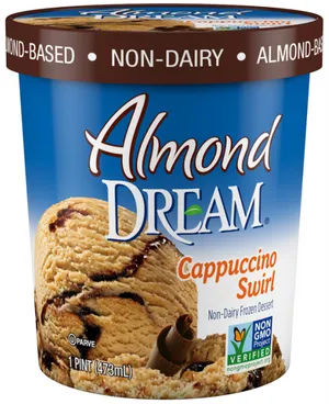 Almond Dream Cappuccino Swirl Ice Cream