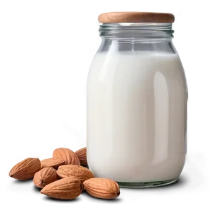 Almond Milk And Health PNG 06272024