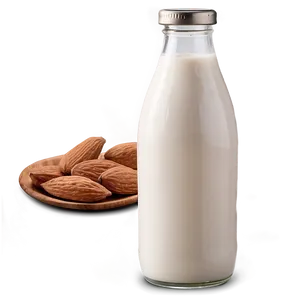 Almond Milk Bottle PNG 66