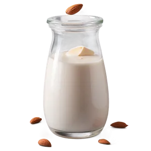 Almond Milk Dessert PNG 06272024