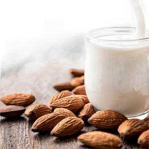 Almond Milk For Coffee Png 06272024 PNG image