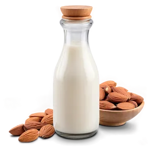 Almond Milk For Coffee Png 52 PNG image