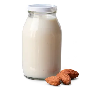 Almond Milk For Fitness PNG 06272024