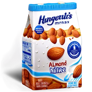 Almond Milk Juice Box PNG Xsy