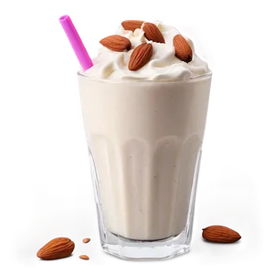 Almond Milk Milkshake PNG 05242024