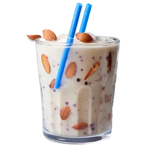 Almond Milk Milkshake Png 3 PNG image