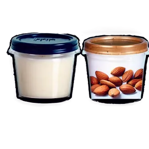 Almond Milk Nutritional Info Png 06272024 PNG image