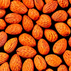Almond Pattern PNG Fej PNG