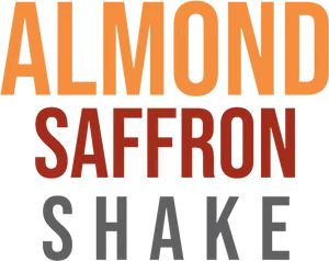 Almond Saffron Shake Logo PNG image