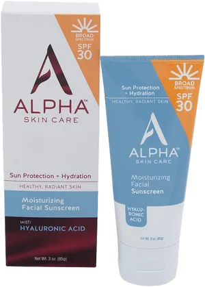 Alpha Skin Care S P F30 Sunscreen PNG image