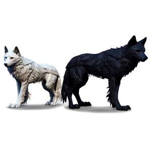 Alpha Wolf And Raven PNG 76