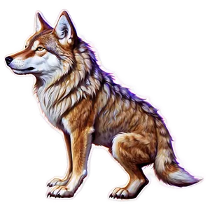 Alpha Wolf Fantasy Artwork PNG 85 PNG