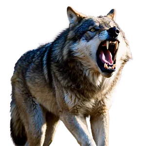 Alpha Wolf Growling Image Png 86 PNG image