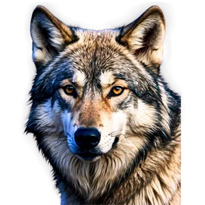 Alpha Wolf Portrait Png 28 PNG image