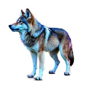 Alpha Wolf Spirit Animal PNG 79