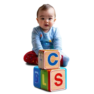 Alphabet Baby Blocks Png Rcs PNG image